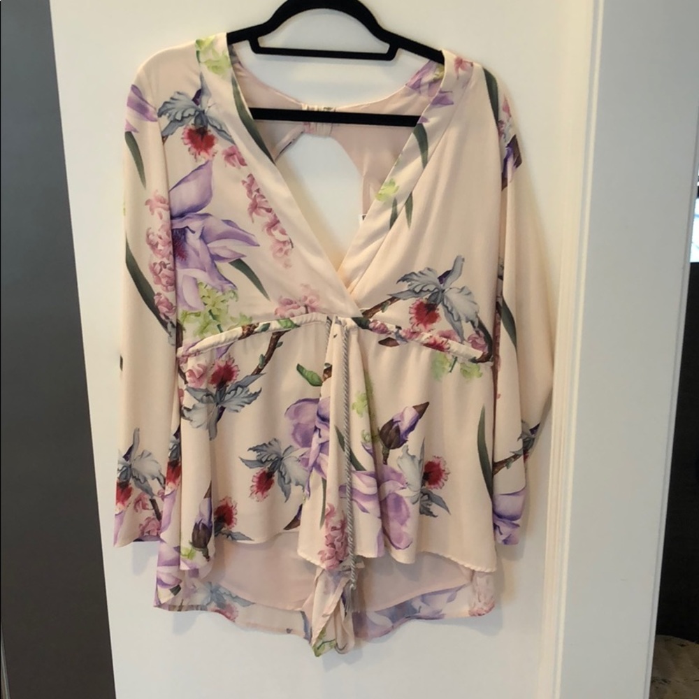 pink romper from sabo skirt size 8